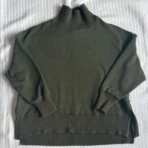 Barkley Olive Green High Neck Sweat